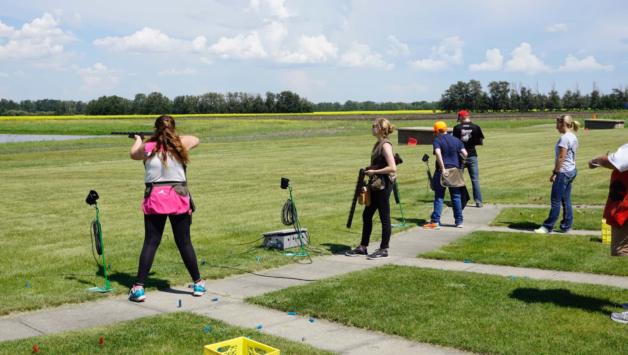 Trap Range at Edmonton Gun Club